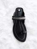 PREMIUM QUALITY KOHLAPURI [KP-04 BLACK