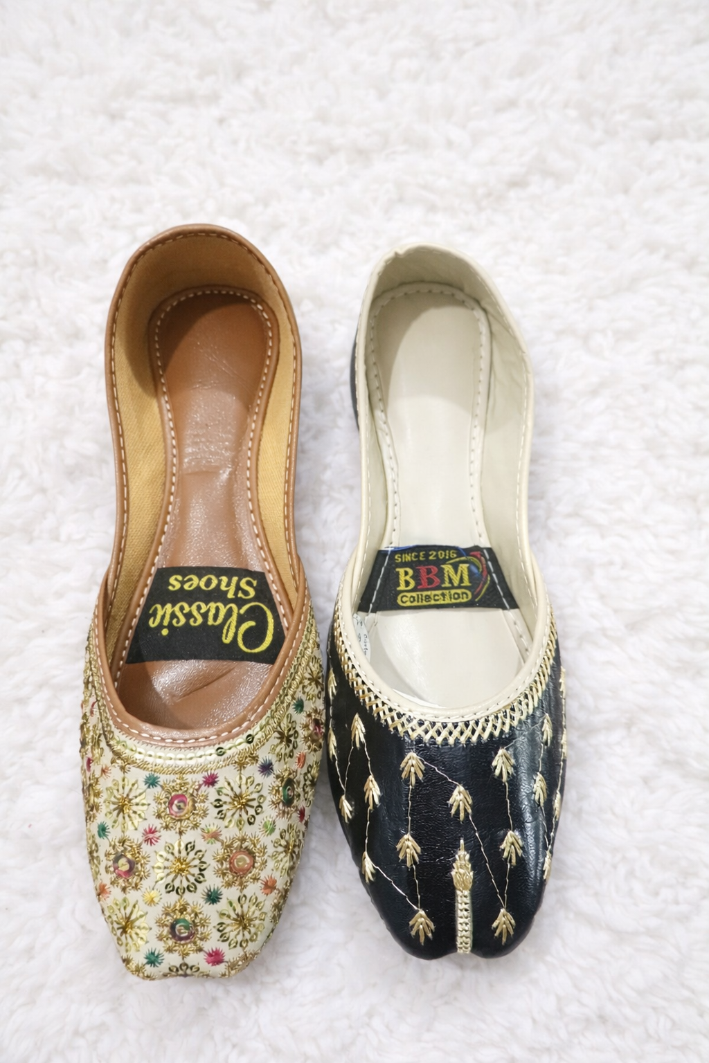 PACK OF 2  PADDED P11- Cream, Black