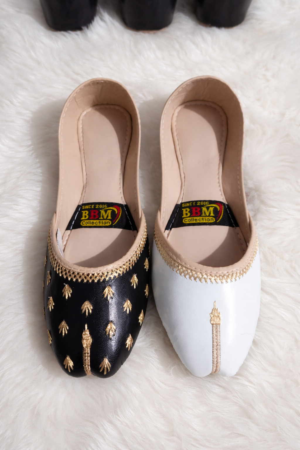 PACK OF 2  PADDED P6- BLACK, WHITE