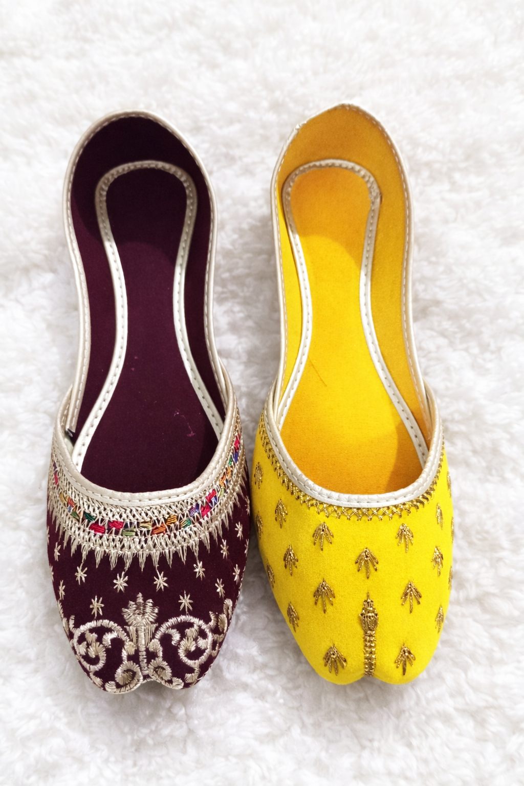 NEW ARRIVAL PADDED MAROON, YELLOW