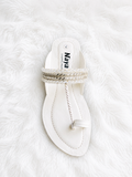 PREMIUM QUALITY KOHLAPURI [KP-01 WHITE